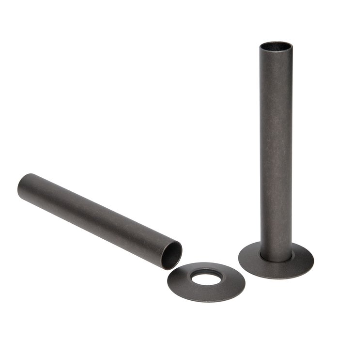 Gun Metal Pipe Shrouds and Base Plates (CDC-SHROUD-GM)